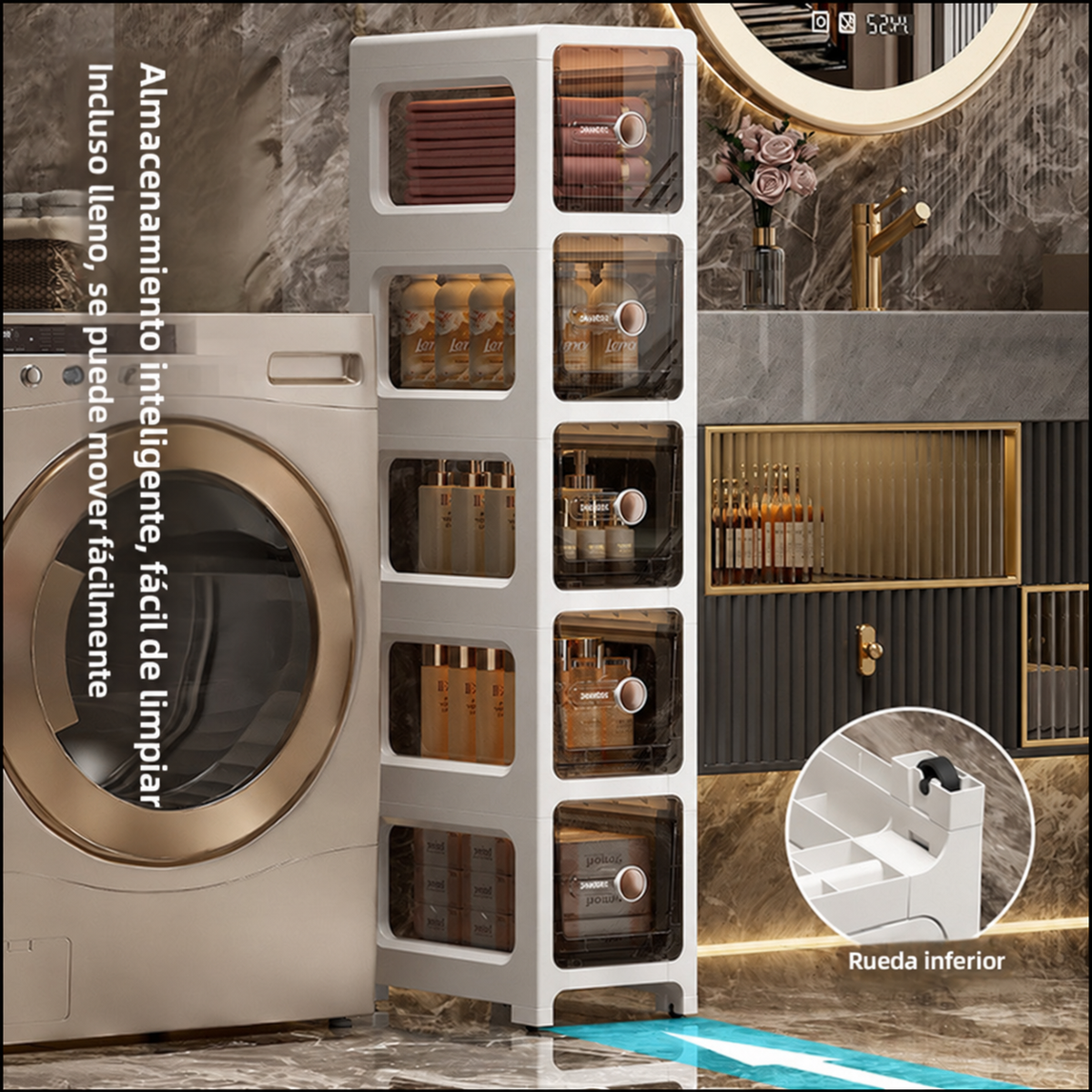 Mueble Organizador Multiuso con Cajones