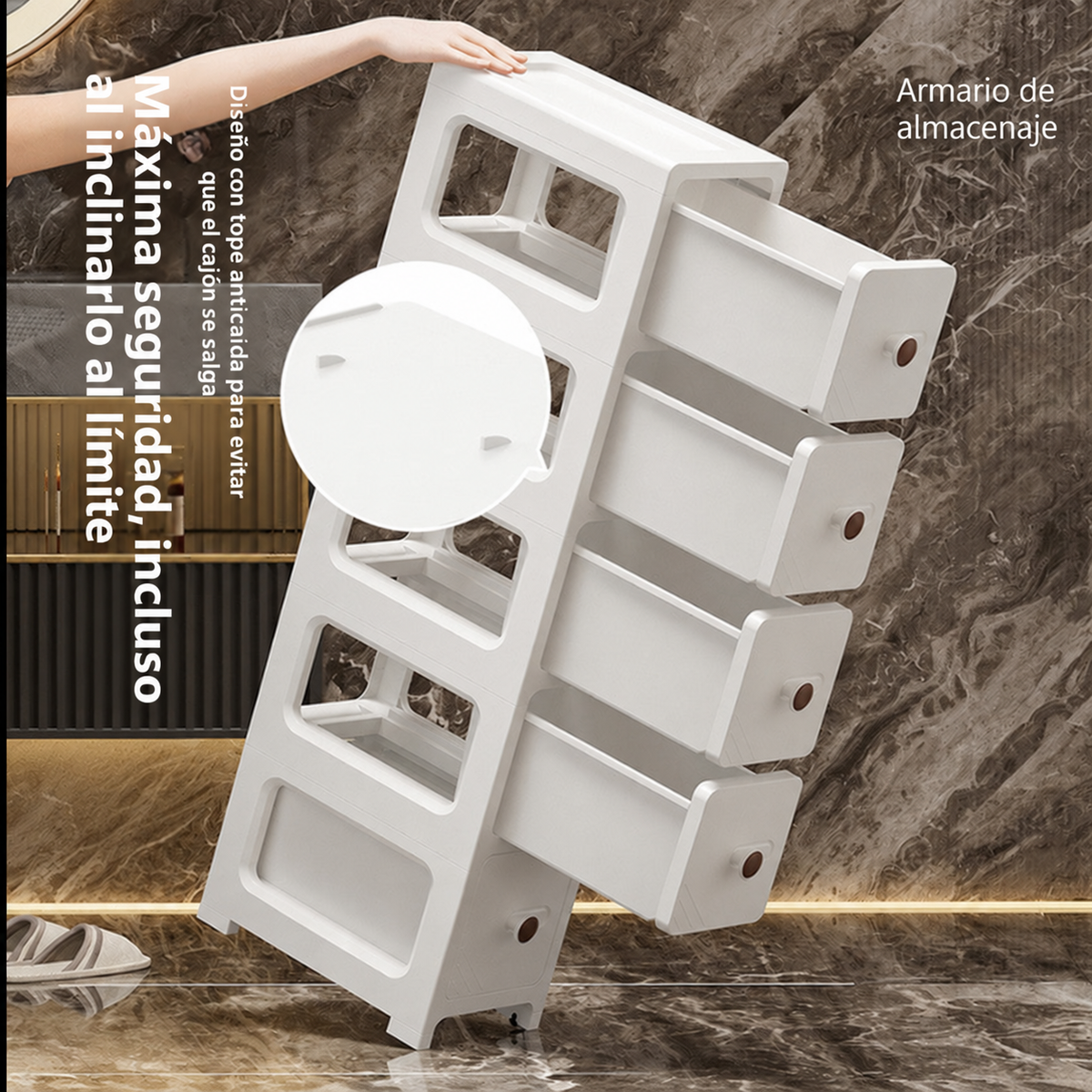 Mueble Organizador Multiuso con Cajones
